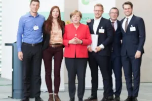 Bundesauswahl des startsocial-Programms unter Schirmherrschaft von Bundeskanzlerin Angela Merkel 